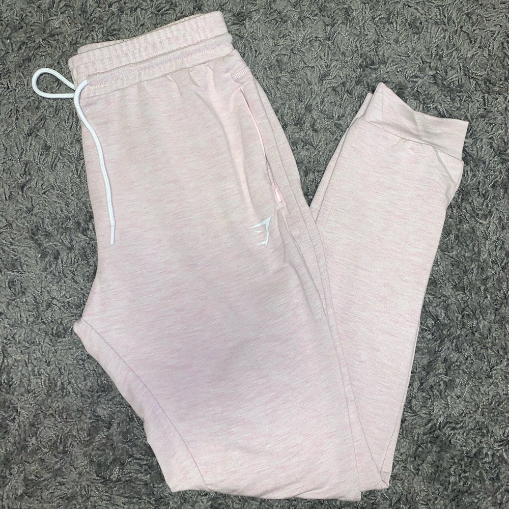Pink GymShark joggers